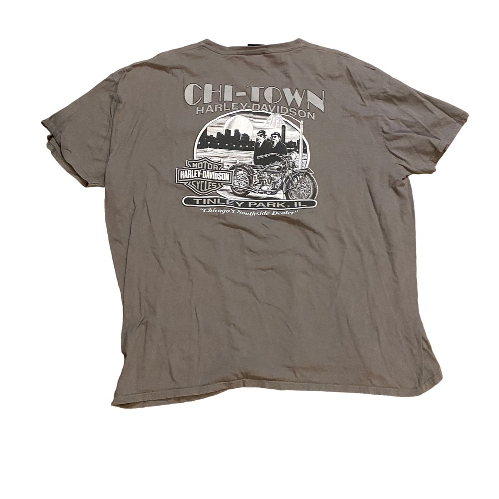 Harley Davidson Blues Brothers Chicago T Shirt Men's 3XL